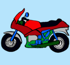 Dibujo Motocicleta pintado por wilson123