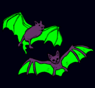 Dibujo Un par de murciélagos pintado por Migueltassa