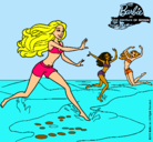Dibujo Barbie de regreso a la playa pintado por lisbeth12345678