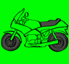 Dibujo Motocicleta pintado por urielllllllll