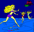 Dibujo Barbie de regreso a la playa pintado por mam71