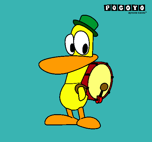 Dibujo Pato pintado por -kAr-