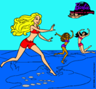 Dibujo Barbie de regreso a la playa pintado por albeta_ireneta