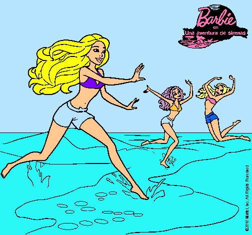 Barbie de regreso a la playa