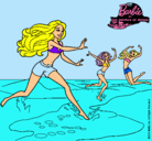 Dibujo Barbie de regreso a la playa pintado por xuliyah99