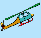 Dibujo Helicóptero de juguete pintado por miguel2006