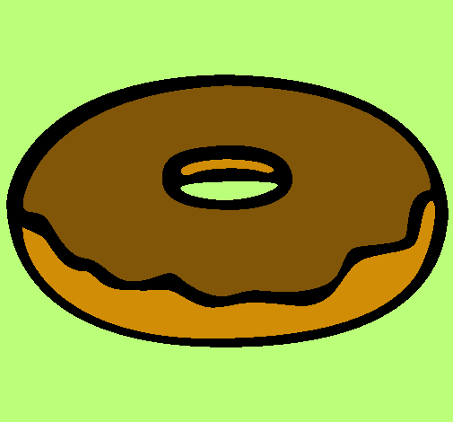 Dibujo Donuts pintado por popalba