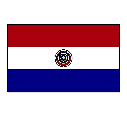 Dibujo Paraguay pintado por yomismo