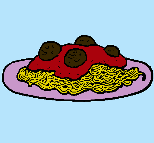 Espaguetis con carne