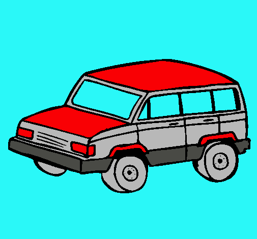 Dibujo Coche 4x4 pintado por KERWIN