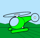 Dibujo Helicóptero pequeño pintado por jeremy