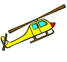 Dibujo Helicóptero de juguete pintado por mama