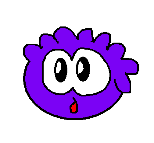 Dibujo Puffle 2 pintado por Miquiela