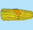 Dibujo Mazorca de maíz pintado por Nahomy
