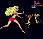Dibujo Barbie de regreso a la playa pintado por camellita2833