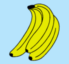 Dibujo Plátanos pintado por Nahomy