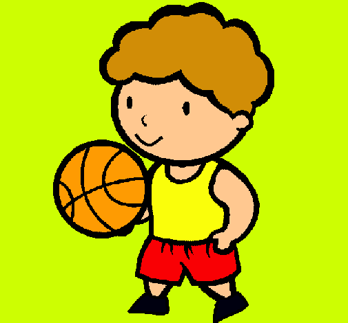 Dibujo Jugador de básquet pintado por antia
