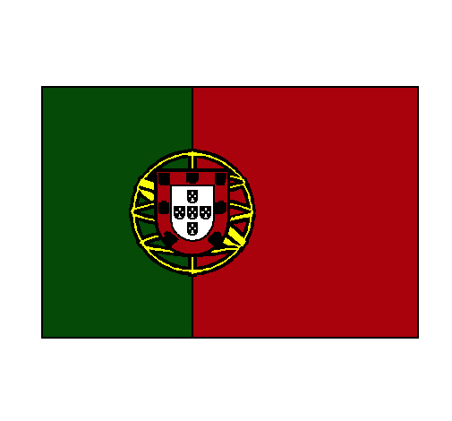 Dibujo Portugal pintado por yomismo