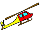 Dibujo Helicóptero de juguete pintado por mama