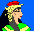 Dibujo Faraón pintado por amaury