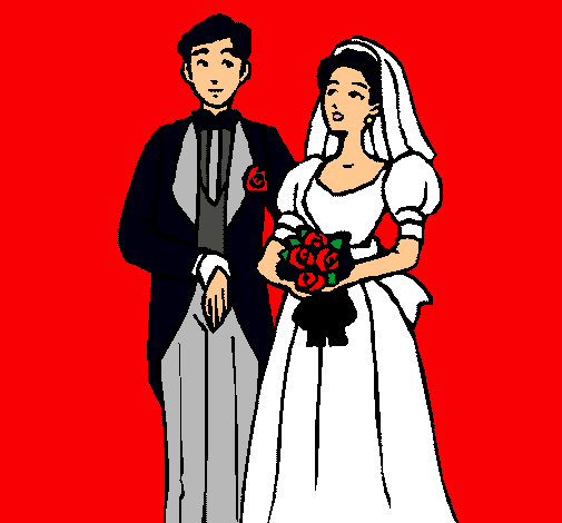 Dibujo Marido y mujer III pintado por -Lorena-