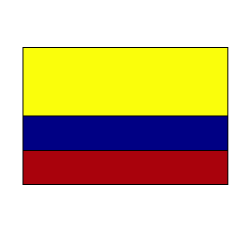 Dibujo Colombia pintado por yomismo