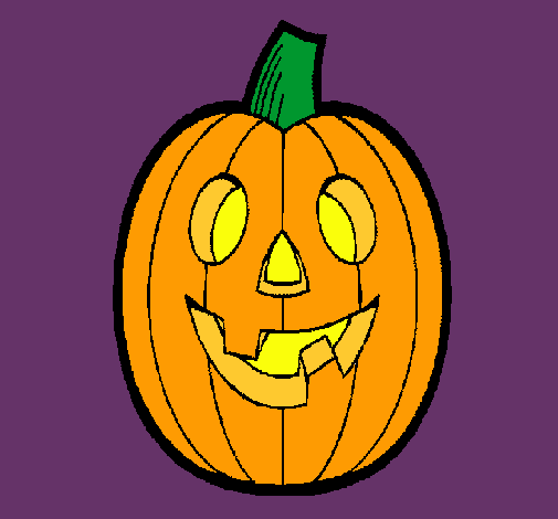 Dibujo Calabaza pintado por princess91