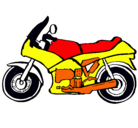 Dibujo Motocicleta pintado por avatar