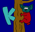 Dibujo Koala pintado por pupuchi