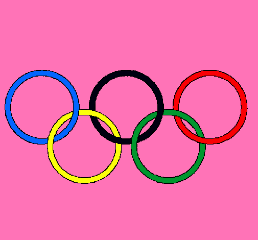 Dibujo Anillas de los juegos olimpícos pintado por MATEORN