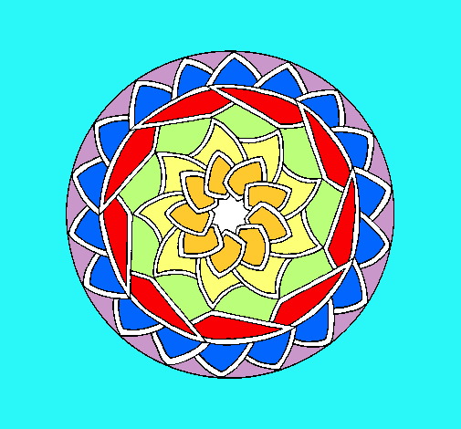 Dibujo Mandala 1 pintado por sofilin