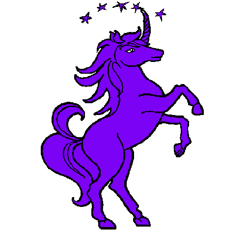 Dibujo Unicornio pintado por razzi16