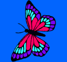 Dibujo Mariposa pintado por thalia