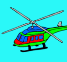 Dibujo Helicóptero  pintado por ccariel