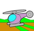 Dibujo Helicóptero pequeño pintado por raul