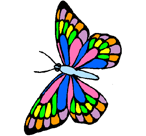 Dibujo Mariposa pintado por viviana12