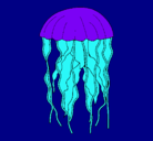 Dibujo Medusa pintado por natacha