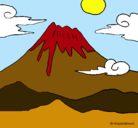 Dibujo Monte Fuji pintado por andrus100