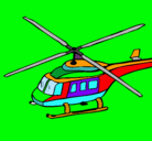 Dibujo Helicóptero  pintado por isaac-molon