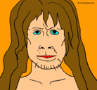 Dibujo Homo Sapiens pintado por abrahan