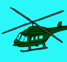 Dibujo Helicóptero  pintado por derek