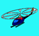 Dibujo Helicóptero pintado por raul