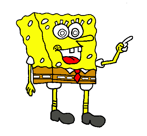 Dibujo Bob Esponja pintado por ALICIA2004