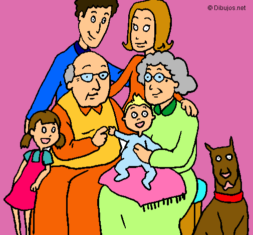 Dibujo Familia pintado por aome19