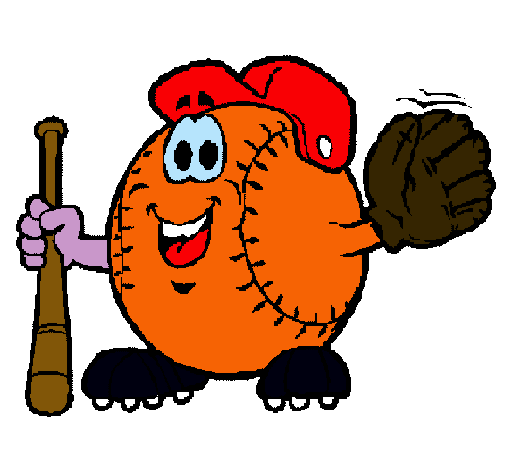 Dibujo Bola de béisbol pintado por xavis