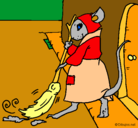 Dibujo La ratita presumida 1 pintado por carove