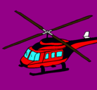 Dibujo Helicóptero  pintado por beto