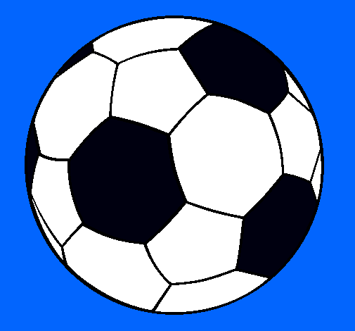 Dibujo Pelota de fútbol II pintado por polli