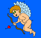 Dibujo Cupido con grandes alas pintado por sheryl_selena