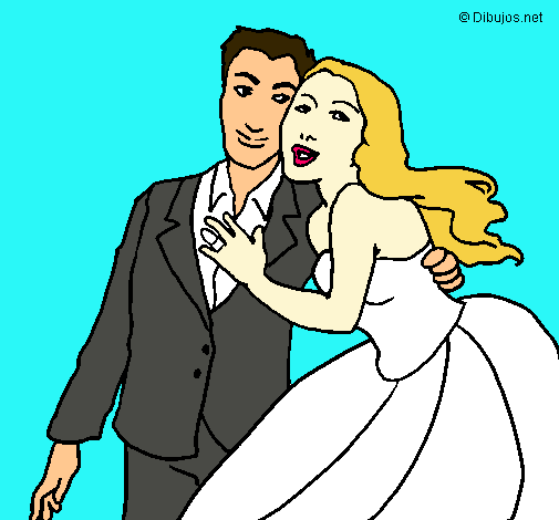 Dibujo Marido y mujer pintado por leslie0457